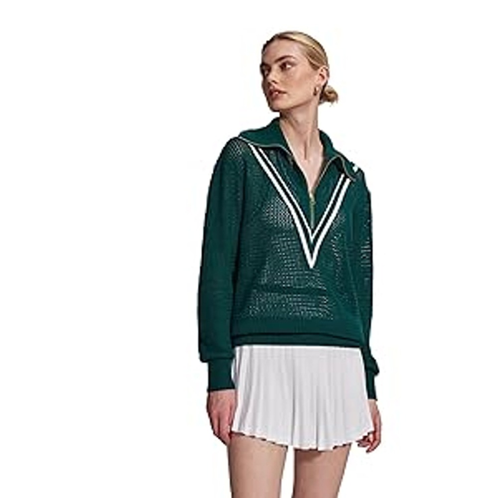 NWT Varley Savannah Knit Sweater - Fore